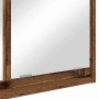 Armario con espejo de baño Madera Vieja 60 x 20 x 60 cm