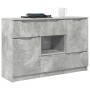 Vitrina Gris Concreto 100 x 30 x 65,6 Madera contrachapada