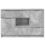 Vitrina Gris Concreto 100 x 30 x 65,6 Madera contrachapada