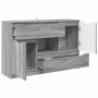 Vitrina Gris Sonoma 100 x 30 x 65,6 Madera contrachapada