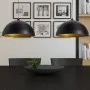 Deckenleuchte 2 Stück schwarz halbkugelförmig höhenverstellbar von vidaXL, Lampen - Ref: Foro24-241113, Preis: 64,81 €, Rabat...