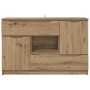 Vitrina Roble artesanal 100 x 30 x 65,6 Madera contrachapada