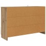 Vitrina Roble artesanal 100 x 30 x 65,6 Madera contrachapada