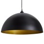 Ceiling lamp 2 pcs black hemispherical adjustable height by vidaXL, Lamps - Ref: Foro24-241113, Price: 59,40 €, Discount: %