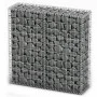 Gabionen-Wandkorb aus verzinktem Draht, 100 x 100 x 30 cm von vidaXL, Zaunpaneele - Ref: Foro24-141041, Preis: 59,29 €, Rabat...