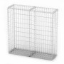 Galvanized wire gabion wall basket 100x100x30cm by vidaXL, fence panels - Ref: Foro24-141041, Price: 60,39 €, Discount: %