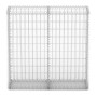 Galvanized wire gabion wall basket 100x100x30cm by vidaXL, fence panels - Ref: Foro24-141041, Price: 60,39 €, Discount: %