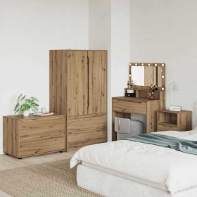 Armario de almacenamiento Roble artesanal 80 x 48 x 57 cm