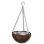 Round Willow Hanging Basket with Layer and Chain - 4 Pieces by vidaXL, Pots and planters - Ref: Foro24-140915, Price: 39,88 €...