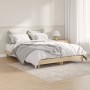 Bettgestell aus Sonoma-Eiche-Holzwerkstoff, 140 x 190 cm von vidaXL, Betten und Lattenroste - Ref: Foro24-832072, Preis: 116,...