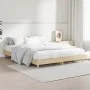 Bettgestell aus Sonoma-Eiche-Holzwerkstoff, 140 x 190 cm von vidaXL, Betten und Lattenroste - Ref: Foro24-832072, Preis: 119,...