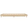 Bettgestell aus Sonoma-Eiche-Holzwerkstoff, 140 x 190 cm von vidaXL, Betten und Lattenroste - Ref: Foro24-832072, Preis: 116,...