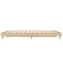 Bettgestell aus Sonoma-Eiche-Holzwerkstoff, 140 x 190 cm von vidaXL, Betten und Lattenroste - Ref: Foro24-832072, Preis: 119,...