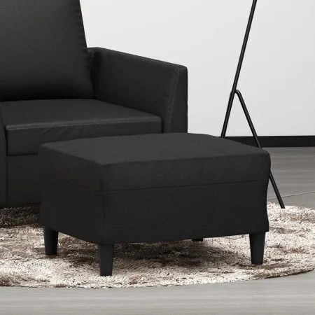Schwarzer Fußhocker aus Kunstleder, 60x50x41 cm von vidaXL, Osmanen - Ref: Foro24-349287, Preis: 70,08 €, Rabatt: %