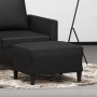 Black synthetic leather footstool 60x50x41 cm by vidaXL, Ottomans - Ref: Foro24-349287, Price: 71,58 €, Discount: %