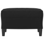 Black synthetic leather footstool 60x50x41 cm by vidaXL, Ottomans - Ref: Foro24-349287, Price: 71,58 €, Discount: %