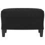 Schwarzer Fußhocker aus Kunstleder, 60x50x41 cm von vidaXL, Osmanen - Ref: Foro24-349287, Preis: 70,08 €, Rabatt: %