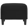Black synthetic leather footstool 60x50x41 cm by vidaXL, Ottomans - Ref: Foro24-349287, Price: 70,08 €, Discount: %