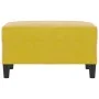 Gelber Samt-Fußhocker 70x55x41 cm von vidaXL, Osmanen - Ref: Foro24-349323, Preis: 58,72 €, Rabatt: %