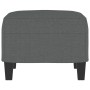 Fußhocker aus dunkelgrauem Stoff, 60 x 50 x 41 cm von vidaXL, Osmanen - Ref: Foro24-349328, Preis: 64,40 €, Rabatt: %