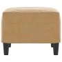 Brauner Samt-Fußhocker 60x50x41 cm von vidaXL, Osmanen - Ref: Foro24-349300, Preis: 50,87 €, Rabatt: %