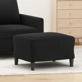 Fußhocker aus schwarzem Samt, 60 x 50 x 41 cm von vidaXL, Osmanen - Ref: Foro24-349298, Preis: 64,67 €, Rabatt: %