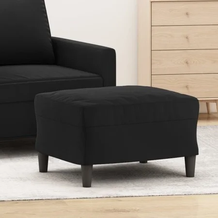 Fußhocker aus schwarzem Samt, 60 x 50 x 41 cm von vidaXL, Osmanen - Ref: Foro24-349298, Preis: 64,67 €, Rabatt: %