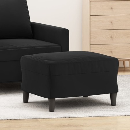 Reposapiés de terciopelo negro 60x50x41 cm de vidaXL, Otomanas - Ref: Foro24-349298, Precio: 66,86 €, Descuento: %