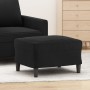 Reposapiés de terciopelo negro 60x50x41 cm de vidaXL, Otomanas - Ref: Foro24-349298, Precio: 66,86 €, Descuento: %
