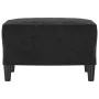 Fußhocker aus schwarzem Samt, 60 x 50 x 41 cm von vidaXL, Osmanen - Ref: Foro24-349298, Preis: 64,67 €, Rabatt: %
