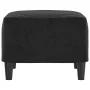 Fußhocker aus schwarzem Samt, 60 x 50 x 41 cm von vidaXL, Osmanen - Ref: Foro24-349298, Preis: 64,67 €, Rabatt: %