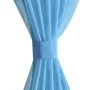 2 Transparent turquoise curtains 140 x 245 cm by vidaXL, Curtains and curtains - Ref: Foro24-130208, Price: 19,44 €, Discount: %