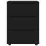 Armario de almacenamiento Negro 60 x 48 x 81 cm