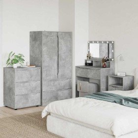 Armario de almacenamiento Gris Concreto 60 x 48 x 81 cm en Taquillas y armarios de almacenamiento | Comprar online en Foro24