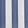 Blue and white canvas awning 3x2.5 m without frame by vidaXL, Awnings - Ref: Foro24-141010, Price: 35,76 €, Discount: %