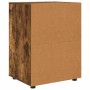 Armario de almacenamiento Roble ahumado 60 x 48 x 81 cm