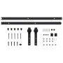 Puerta corredera con herrajes madera maciza de pino 70x210 cm de vidaXL, Puertas - Ref: Foro24-3202983, Precio: 159,32 €, Des...