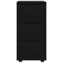 Armario de almacenamiento Negro 40 x 48 x 81 cm
