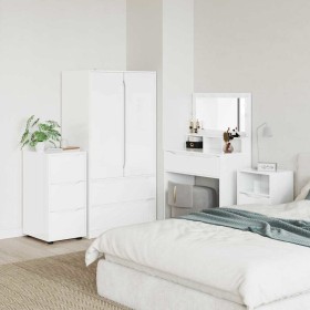 Armario de almacenamiento brillante 40 x 48 x 81 cm