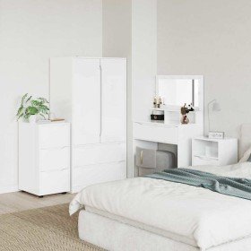 Armario de almacenamiento brillante 40 x 48 x 81 cm