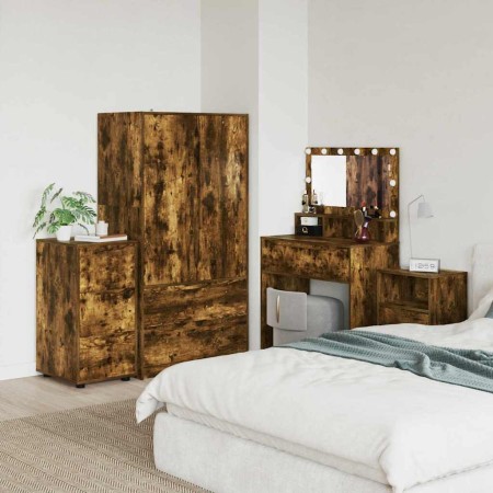 Armario de almacenamiento Roble ahumado 40 x 48 x 81 cm