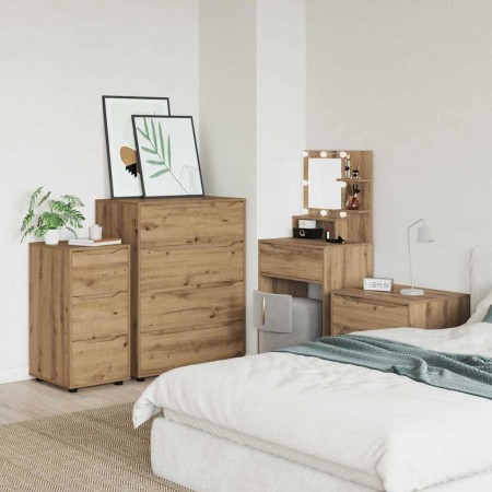 Armario de almacenamiento Roble artesanal 40 x 48 x 81 cm