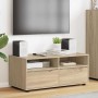 Gabinete de TV con cajón Roble Sonoma 100 x 48 x 43 cm en Muebles TV | Comprar online en Foro24