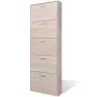 Mueble zapatero color roble con 5 compartimentos by vidaXL, Shoe racks and shoe organizers - Ref: Foro24-241241, Price: 132,3...