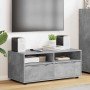 Gabinete de TV con cajón Gris Concreto 100 x 48 x 43 cm