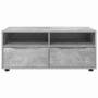 Gabinete de TV con cajón Gris Concreto 100 x 48 x 43 cm