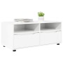 Gabinete de TV brillante 100 x 48 x 43 cm Madera contrachapada