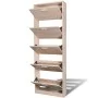 Mueble zapatero color roble con 5 compartimentos by vidaXL, Shoe racks and shoe organizers - Ref: Foro24-241241, Price: 132,3...