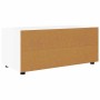 Gabinete de TV brillante 100 x 48 x 43 cm Madera contrachapada