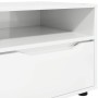 Gabinete de TV brillante 100 x 48 x 43 cm Madera contrachapada